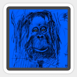 Monkey see Monkey do Sticker